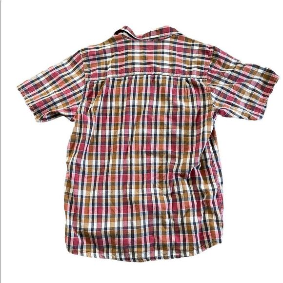 KAVU Men's Short Sleeve Plaid Button Down Shirt Size XL - Picture 3 of 7